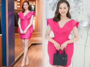 Thời trang - Đụng hàng Đỗ Mỹ Linh, vợ kém 15 tuổi của Công Lý nổi “lấn át” nhờ phụ kiện trăm triệu