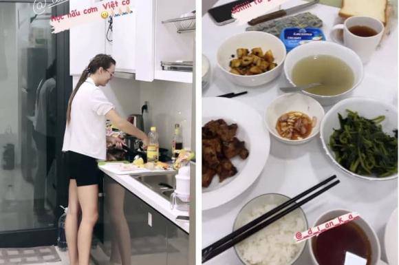 Vợ, bạn gái cầu thủ Việt Nam vừa xinh lại đảm, cực chăm chỉ nấu món ngon - 18