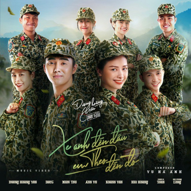 Hoàng Anh Vũ nhập ngũ cùng Dương Hoàng Yến, Hậu Hoàng, Mũi trưởng Long - 9