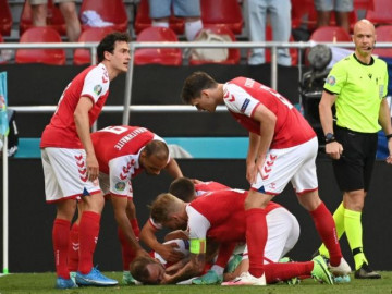 What may have caused Christian Eriksen to collapse?