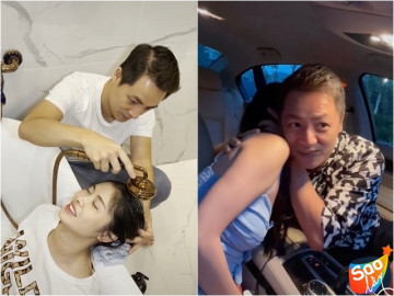 Gội đầu, làm việc nhà cho vợ xinh ngoan răm rắp, thế nhưng Đăng Khôi cũng lươn không tưởng