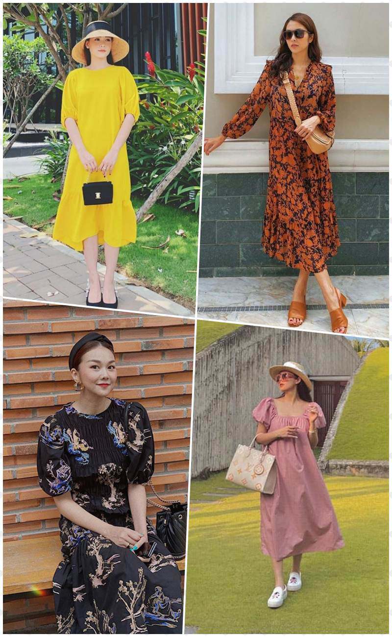 amp;#34;Đụng hàngamp;#34; chiếc váy bầu của Bảo Thanh, bà xã Bình Minh khẳng định style trẻ trung - 8
