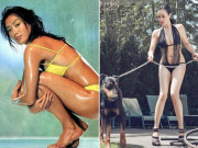 Bà bầu - "Bom sex" gốc Việt lộ bụng lùm lùm, nghi vấn mang bầu với chồng trẻ ở tuổi 51