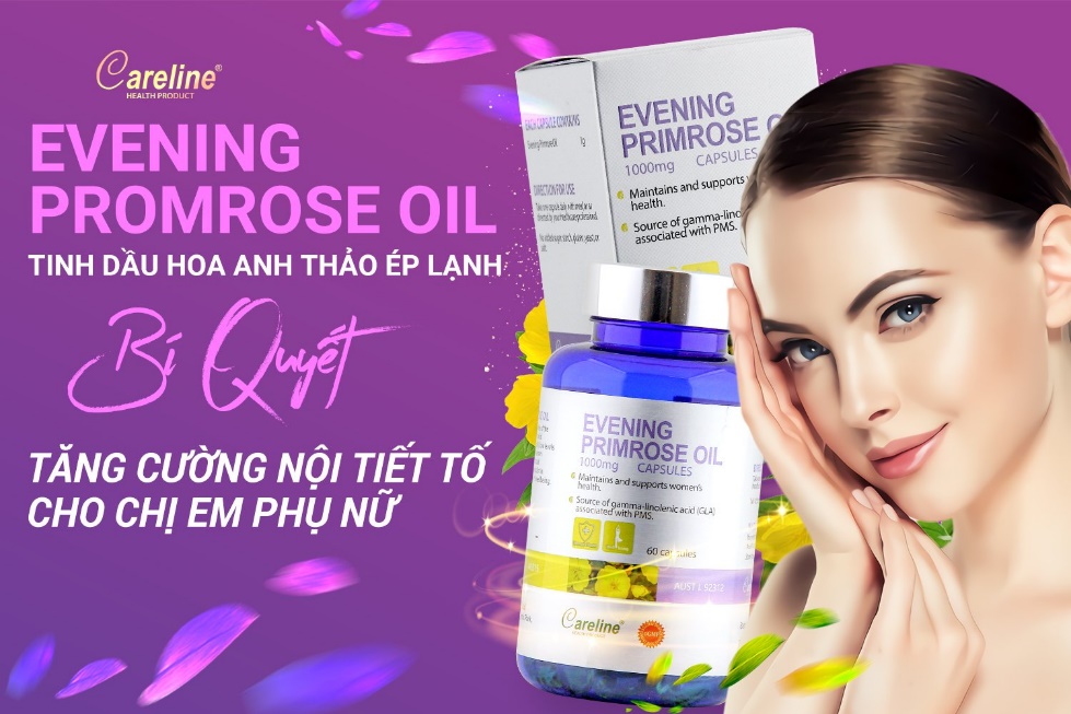 Tinh dầu hoa anh thảo ép lạnh Careline - Bí quyết tăng cường sức khỏe cho chị em phụ nữ - 2