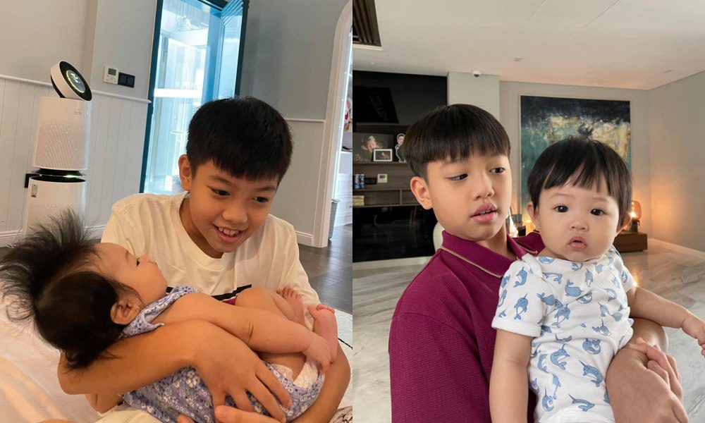 Vợ Cường Đô La kể thái độ con riêng của chồng trước khi em cùng cha khác mẹ chào đời - 5
