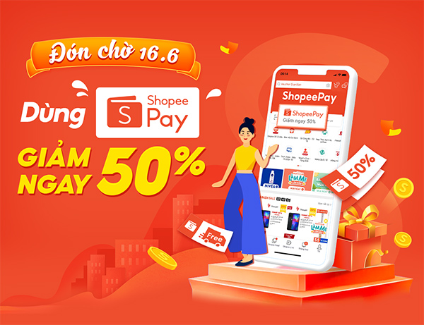 6 ưu đãi chất lừ tại ShopeePay 16.06, nhất định đừng bỏ lỡ! - 1