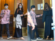 Giải trí - Angelina đi thăm chồng cũ nhưng khán giả chỉ chú ý đến cậu con trai gốc Việt Pax Thiên