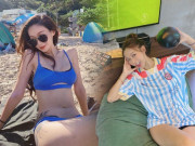 Thời trang - Lên đồ cổ vũ bóng đá mùa Euro 2020, cô nàng làm CĐM hiểu nhầm quên diện quần