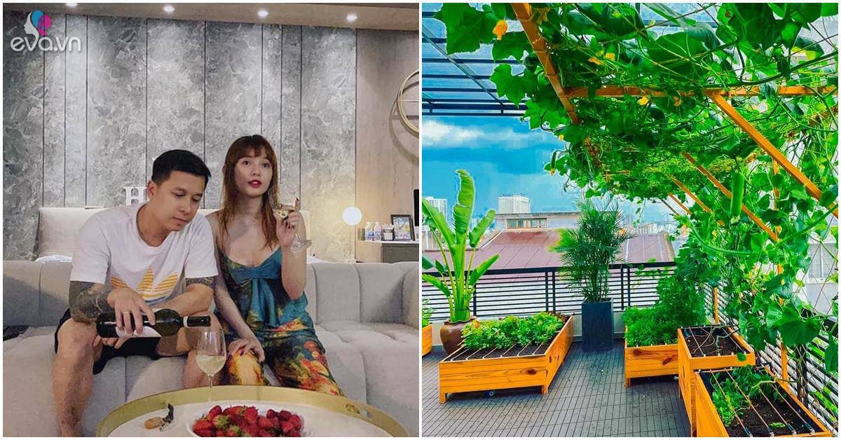 Nhà Celeb: Biệt thự 40 tỷ của Lê Hoàng, bên trong có thang máy, sân thượng như ở quê