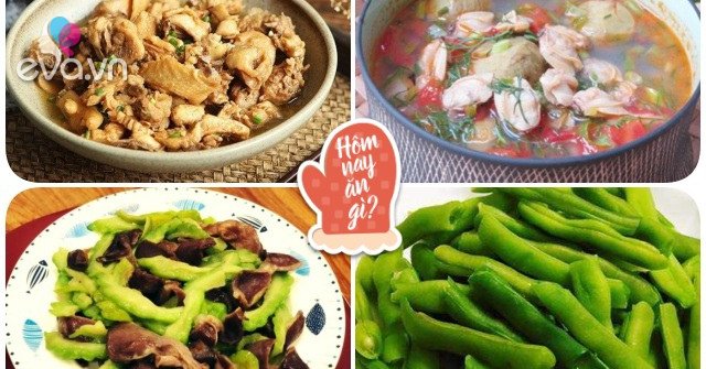 Hôm nay ăn gì: Trời nắng cứ ngỡ khó ăn, cơm nấu vừa đưa lên mâm lại hết sạch