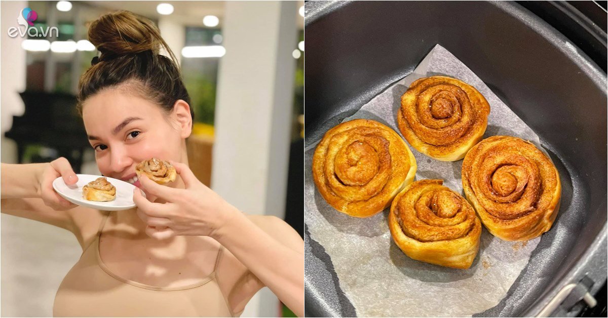 Sao vào bếp: Hồ Ngọc Hà lần đầu khoe làm bánh cho con trai Subeo, mẹ ruột khen nức nở