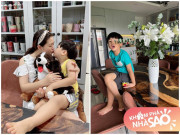 Nhà đẹp - Nhà Celeb: Nghỉ dịch Ngọc Lan ở nhà cắm hoa, để thấy căn hộ mới qua ảnh con trai chụp