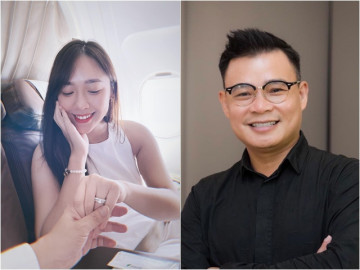 BTV VTV Hà My được cầu hôn trên máy bay: Choáng với profile khủng của vị hôn phu