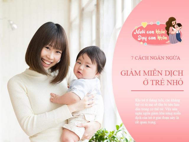 Sau 6 tháng con bắt đầu rất dễ bị ốm, chuyên gia mách mẹ cách tránh