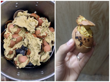 Hì hục vào bếp làm trứng nướng, 30 phút sau mở vung, trái tim chàng trai "vụn vỡ"