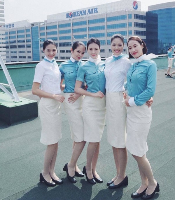 Cô gái Việt là cựu tiếp viên hãng hàng không Hàn Quốc, bầu 8 tháng nhan sắc xinh ngất ngây - 1