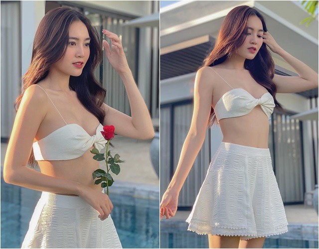 Mỹ nữ Việt đua nhau khoe vòng một căng tròn với bra-top - 6