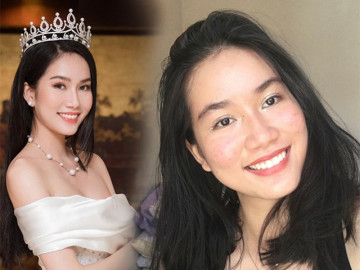 Trước khi trở thành Á hậu, Phương Anh mũm mĩm khác xa hiện tại