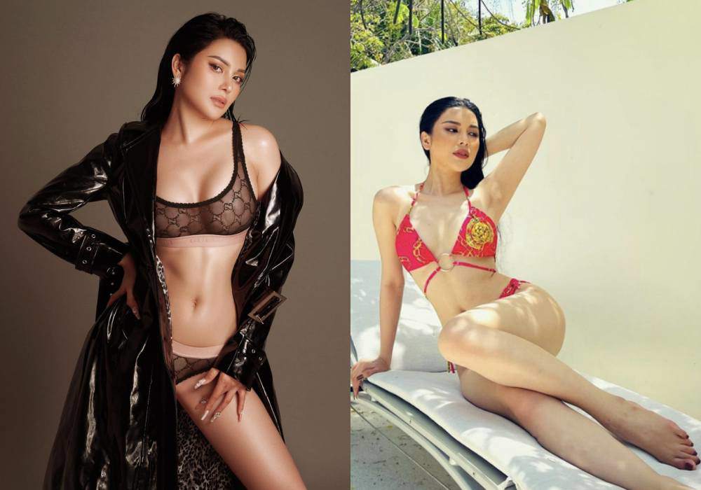 Mỹ nhân 9X cũng có những đường cong nóng bỏng không hề kém cạnh Ngọc Trinh.