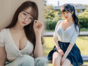 Thời trang - Diện chiếc áo len sương sương, thánh nữ ngực khủng Hàn vẫn khiến CĐM nổ đom đóm mắt