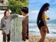 Làm mẹ - Cô giúp việc lôi thôi phim giờ vàng VTV ngoài đời là mỹ nhân gợi cảm, chăm con bại não