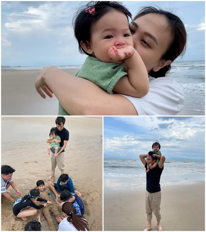 Sau sinh nhật Subeo, gia đình Cường Đôla bình yên đi du lịch cùng nhau. Trong những bức hình, cả gia đình Cường Đôla - Đàm Thu Trang ai nấy đều cười tươi rói hạnh phúc.