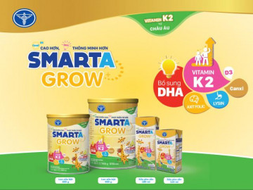Sữa hỗ trợ tăng chiều cao cho trẻ nhiều vô kể, tại sao các mẹ Việt vẫn chọn Smarta Grow?