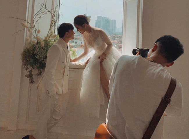 Hương Vị Tình Thân: Sau khi chụp ảnh cưới, Anh Vũ khẳng định amp;#34;đến Tết mới hết yêuamp;#34; Thu Quỳnh - 8