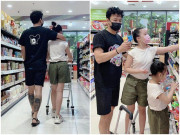 Làm mẹ - Tưởng Hồng Đăng khoác vai thiếu nữ nào, hoá ra hotgirl nhí Bố ơi mình đi đâu thế đã lớn!