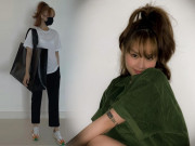 Thời trang - Miu Lê từ khi tập gym có gout thời trang lạ quá, đến túi xách cũng phải cỡ đại