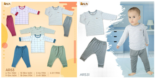 Bé yêu sẽ có ngay một tủ đồ đẹp xinh khi mẹ ghé Arich Shop