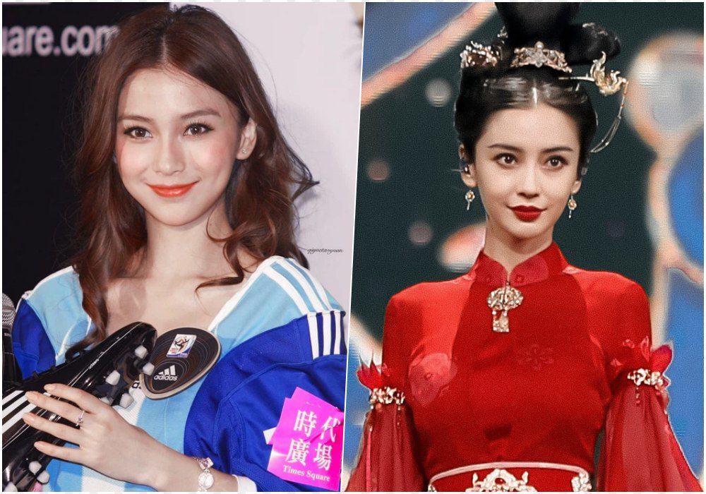 Angelababy thời thanh xuân mặt tròn phúng phính, giờ U35 gầy nhom lộ cả rổ khuyết điểm - 11