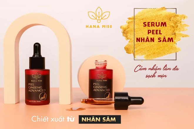 Serum Peel Nhân Sâm Hana Miss - khi mụn không còn là nỗi lo - 3