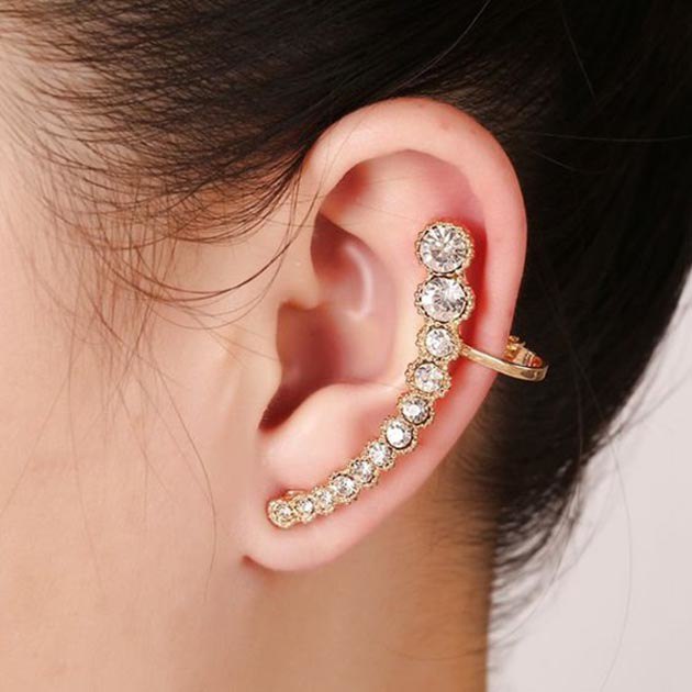 Xu hướng ear cuff độc lạ, chẳng cần bấm lỗ tai cũng đeo khuyên chất lừ - 10