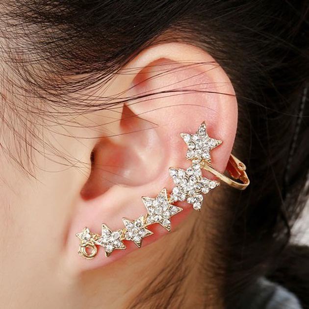 Xu hướng ear cuff độc lạ, chẳng cần bấm lỗ tai cũng đeo khuyên chất lừ - 11