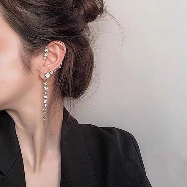 Xu hướng ear cuff độc lạ, chẳng cần bấm lỗ tai cũng đeo khuyên chất lừ - 12