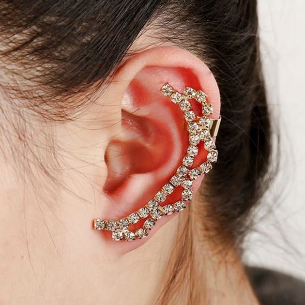 Xu hướng ear cuff độc lạ, chẳng cần bấm lỗ tai cũng đeo khuyên chất lừ - 9