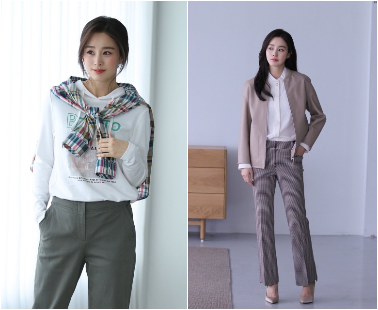 amp;#34;Ngọc nữamp;#34; Kim Tae Hee hiếm khi mặc hở, chồng thì diện luôn croptop khoe eo - 4