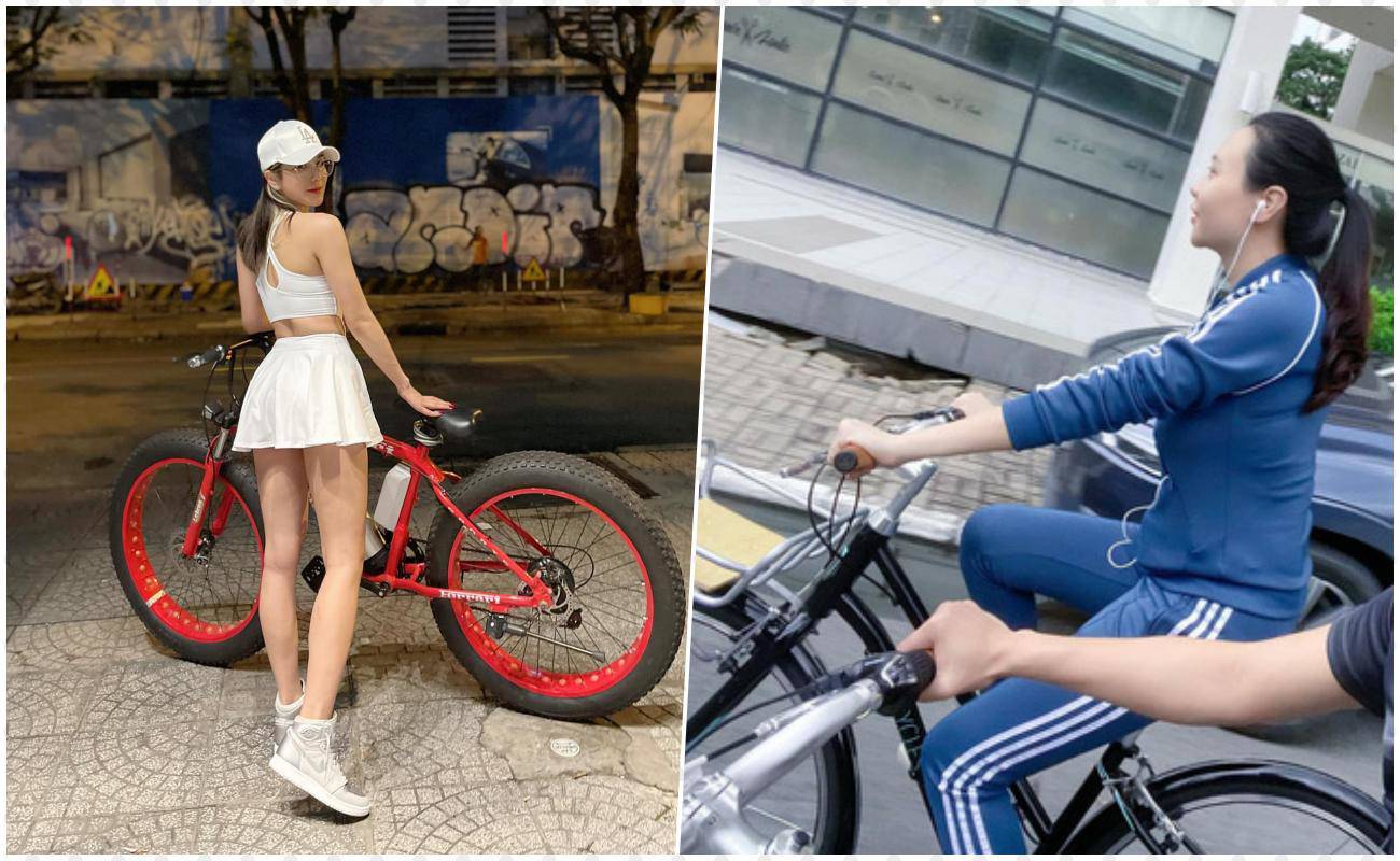 Xứng danh mẹ bỉm sexy nhất Vbiz: Diệp Lâm Anh đạp xe tập luyện là phụ, amp;#34;ăn diệnamp;#34; là chính - 9