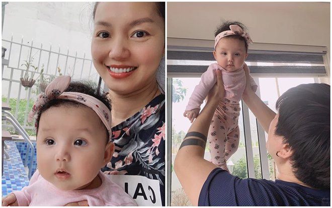 Gia đình mới hạnh phúc của nữ ca sĩ Ngọc Anh.