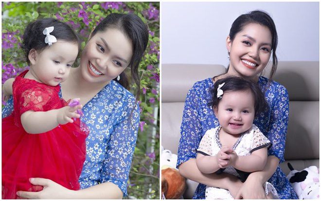 Con gái thứ 2 của Ngọc Anh xinh xắn mỗi lần xuất hiện trên trang cá nhân của mẹ.