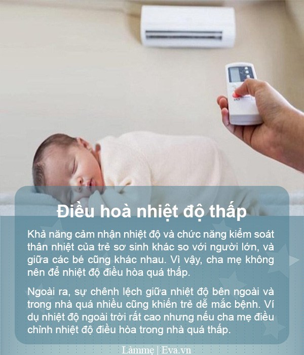 Dù mùa hè có nóng đến mấy, mẹ không nên làm những điều này để tránh bé bị ốm vặt - 4