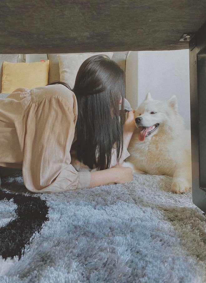 Thi thoảng lắm cô mới chia sẻ những hình ảnh nhẹ nhàng, bình yên tận hưởng cuộc sống của mình.