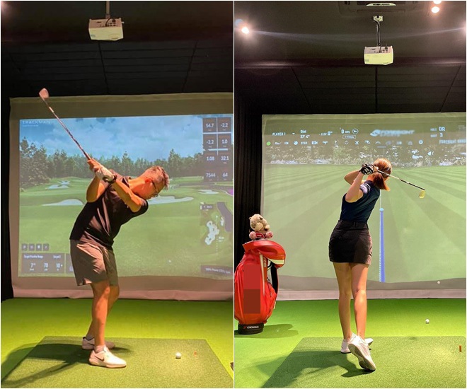 Nữ MC amp;#34;đi nhầm sân golf lấy chồng như ýamp;#34;: Ngày càng đẹp sau kết hôn, quấn quýt chàng CEO - 3