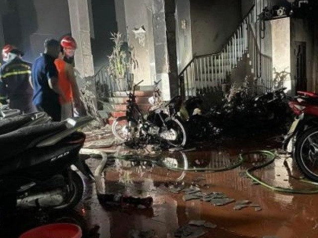 Vụ cháy nhà 6 người thương vong ở HN: Clip ghi hình nữ nghi phạm phóng hỏa