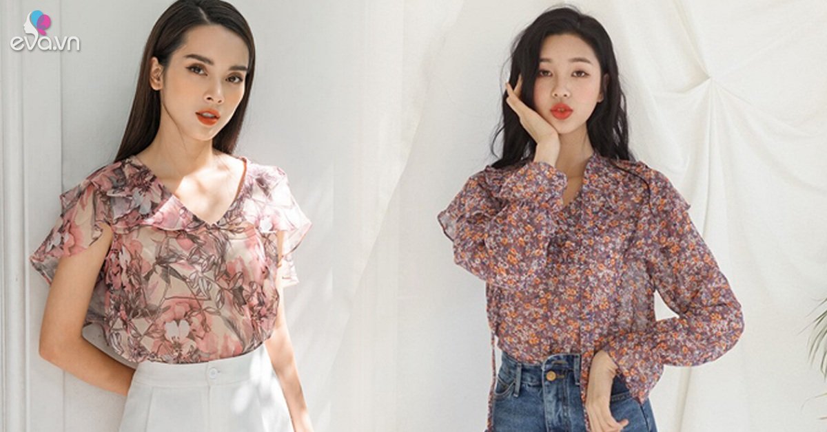 It turns out that flowers bloom in spring because… every woman has at least one floral blouse