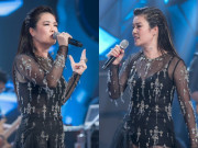 TV Show - Ca sĩ Thu Phương "máu lửa" khó nhận ra trên sân khấu Rock Việt