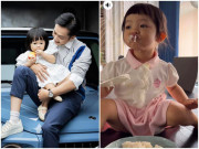Làm mẹ - Con gái đại gia Cường Đôla 19 tháng tuổi lấm lem, ăn cơm trắng cũng thấy ngon