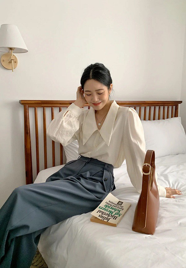 Thì ra mùa xuân hoa nở là vì... chị em nào cũng có ít nhất một chiếc áo blouse hoa - 9