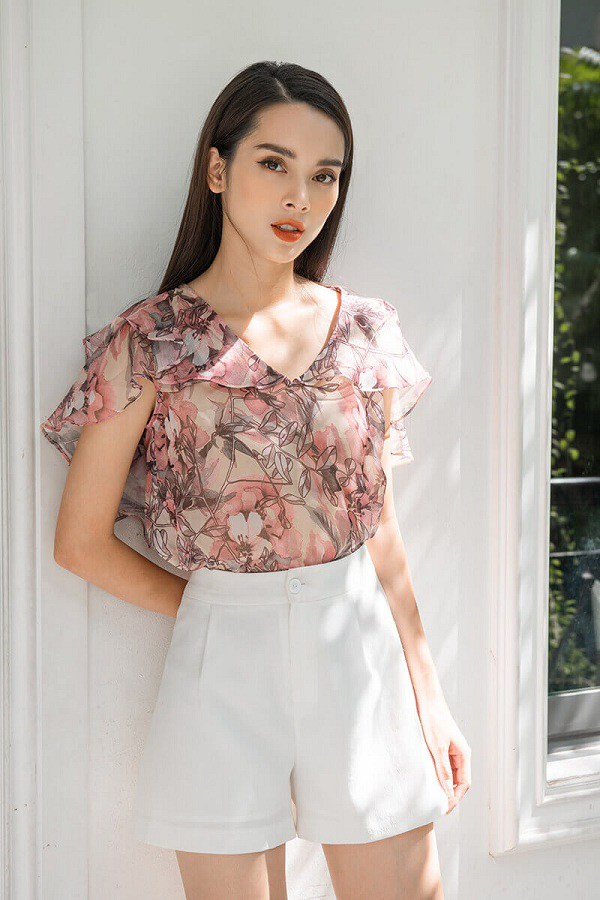 Thì ra mùa xuân hoa nở là vì... chị em nào cũng có ít nhất một chiếc áo blouse hoa - 3